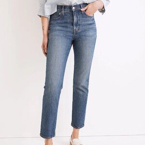 Madewell Perfect Vintage Jeans in Drayton Wash Women’s Size 28 High Rise Tapered